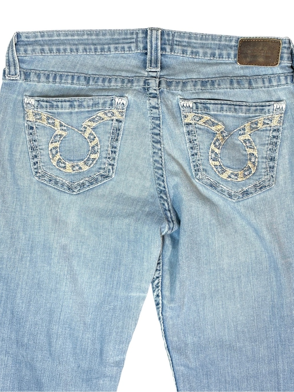 Big Star Remy Bootcut Jeans Size 31 Light Wash Stretch Denim